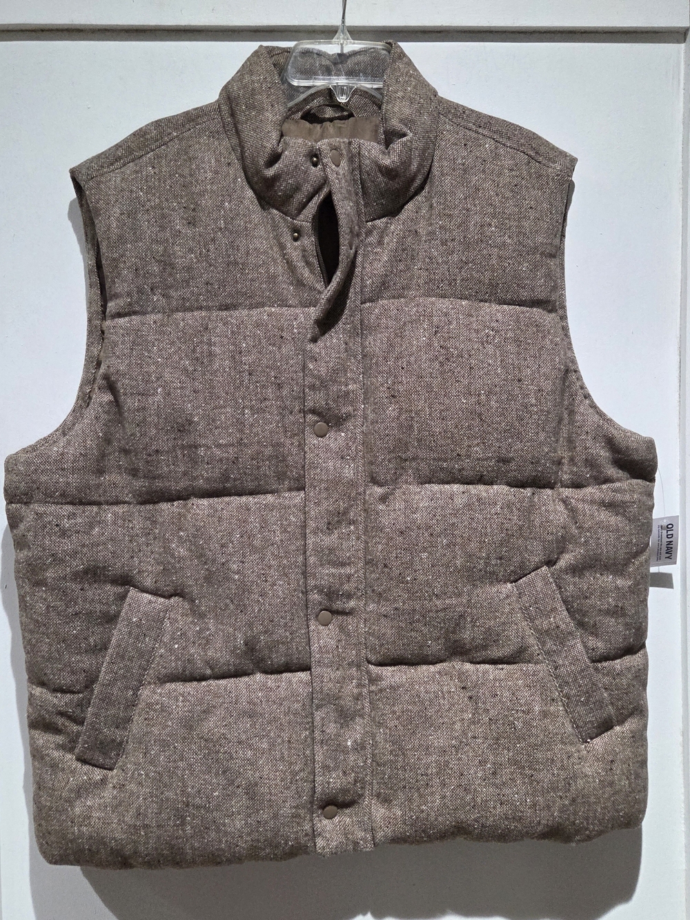 Old Navy Wool Blend Puffer Vest